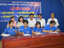 Lễ kết nghĩa phối hợp hoạt động giữa đoàn TNCS HCM phường Phú Đức – VP UBND – Chi đoàn Văn Hóa – TT GDTX thị xã giai đoạn 2010 - 2012