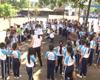 Không khí ngày hội Sắc màu tuổi thơ tại trường THCS An Lộc A