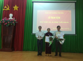 Bình Long trao huy hiệu cho 45 đảng viên cao tuổi đảng