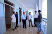 Bí thư thị ủy Nguyễn Minh Hợi kiểm tra  tiến độ và chất lượng thi công các dự án năm 2019 trên địa bàn thị xã Bình Long