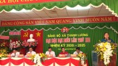 Đại hội Đảng bộ xã Thanh Lương lần thứ XII, nhiệm kỳ 2020 – 2025
