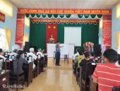 Ngân hàng Chính sách xã hội thị xã Bình Long tổ chức  tập huấn nghiệp vụ tín dụng tại xã Thanh Phú