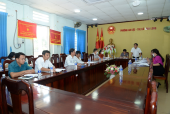 Đoàn giám sát số 390 giám sát việc triển khai, tổ chức thực hiện Nghị quyết Đại hội Đảng các cấp tại Đảng ủy phường An Lộc