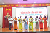 Thí sinh Võ Thị Linh Đan đạt giải nhất hội thi “giáo viên thanh lịch”
