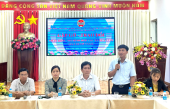 Đoàn công tác Xã Tân Lập huyện Đồng Phú tham quan trao đổi kinh nghiệm về xây dựng sản phẩm OCOP tại thị xã Bình Long