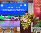 Xã Thanh Lương tổ chức Chương trình tuyên dương khuyến học, khuyến tài và  “Tiếp sức cho em đến trường” năm 2023