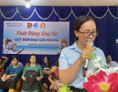 Trường THCS An Lộc phát động ủng hộ quỹ biển đảo Việt Nam