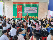 Tổ chức chương trình “Xuân tình nguyện” tại Trường Tiểu học Võ Thị Sáu