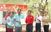 Bình Phước trao tặng 03 căn nhà chữ thập đỏ cho hộ khó khăn về nhà ở tại thị xã Bình Long