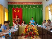 Đảng ủy phường Phú Đức tổ chức Hội nghị kiểm điểm, đánh giá, xếp loại chất lượng tổ chức đảng, đảng viên và tập thể, cá nhân cán bộ lãnh đạo, quản lý năm 2022