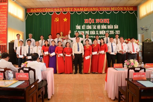 Tổng kết hoạt động của HĐND xã Thanh Phú khóa XI, nhiệm kỳ 2016 - 2021