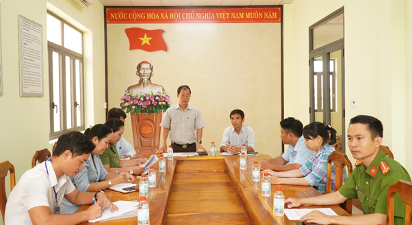 Kiểm tra việc theo dõi thi hành pháp luật về tín ngưỡng, tôn giáo tại phường An Lộc