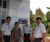 UBMTTQVN xã Thanh Phú trao tặng nhà Đại Đoàn Kết cho Hộ khó khăn về nhà ở