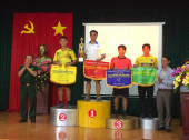 Ban chỉ huy quân sự khối HĐND – UBND vô địch giải bóng đá LLVT thị xã Bình Long năm 2017