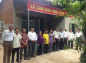 Trao nhà tình thương cho hộ khó khăn về nhà ở của UBMTTQVN xã Thanh Phú
