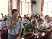 Đại biểu HĐND tỉnh tiếp xúc cử tri phường Hưng Chiến thị xã Bình Long