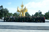 Hội cựu Thanh Niên Xung Phong thị xã Bình Long về nguồn thăm di tích lịch sử khu căn cứ Tà Thiết