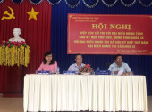 Đại biểu HĐND tỉnh tiếp xúc cử tri Bình Long sau kỳ họp thứ sáu