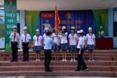 Năm học 2018 - 2019 Liên đội THCS An Lộc đạt Liên Đội vững mạnh toàn diện ngọn cờ đầu của khối THCS