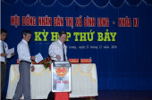 Kỳ họp thứ bảy HĐND thị xã Bình Long khoá XI nhiệm kỳ 2016 – 2021