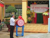 Trường TH - THCS Thanh Lương khai giảng năm học mới