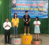 Hơn 100 vận động viên tham gia giải bơi các lứa tuổi tỉnh Bình Phước