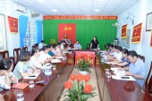 Phó Bí thư Thường trực Thị ủy kiểm tra công tác chuẩn bị Đại hội Đảng bộ phường An Lộc