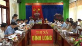 Bình Long họp tháo gỡ khó khăn trong việc xây dựng chợ Bình Long