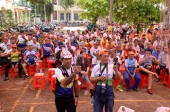 Hội Nghĩa tình xe đạp TP. HCM trao quà người cao tuổi phường Phú Đức