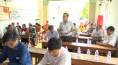 Đại biểu HĐND tỉnh và thị xã tiếp xúc cử tri phường Hưng Chiến
