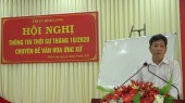 Thị xã Bình Long: Thông tin thời sự cho cán bộ chủ chốt