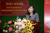Đại biểu HĐND tỉnh Huỳnh Thị Hằng tiếp xúc cử tri thị xã Bình Long