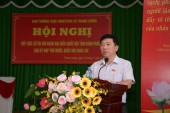 Đại biểu Quốc hội Nguyễn Tuấn anh tiếp xúc cử tri xã Thanh Lương