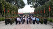 Thị xã Bình Long, huyện Hớn Quản tổ chức Lễ viếng Nghĩa trang Liệt sĩ Bình Long - Hớn Quản