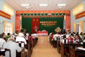 Kỳ họp thứ XII Hội đồng nhân dân xã Thanh Phú Khóa XI nhiệm kỳ 2016 – 2021
