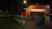 Lực lượng vũ trang thị xã Bình Long diễn tập bảo vệ các mục tiêu quan trọng