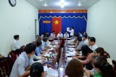 Thường trực UBMTTQ Việt Nam tỉnh kiểm tra, giám sát công tác bầu cử
