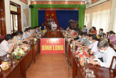 Bình Long họp Ban Chỉ đạo phòng, chống dịch Covid-19