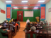Hội Cựu chiến binh phường Phú Đức tổ chức hội nghị tổng kết  công tác Hội năm 2021