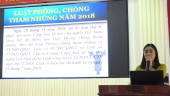 Thí sinh Phạm Thị Danh đạt giải nhất cuộc thi tuyên truyền pháp luật giỏi về phòng chống tham nhũng