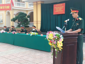 Ban chỉ huy Quân sự thị xã Bình Long quán triệt mệnh lệnh huấn luyện chiến đấu năm 2022