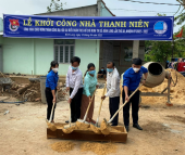 Thị đoàn Bình Long khởi công nhà thanh niên