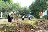 Khu phố Bình Ninh II ra quan vệ sinh môi trường