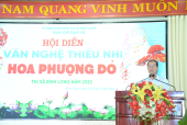 Bình Long: Hơn 120 thiếu nhi tham gia Hội diễn văn nghệ thiếu nhi hoa phượng đỏ