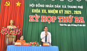 Kỳ họp thứ ba HĐND xã Thanh Phú khóa XII, nhiệm kỳ 2021 – 2026
