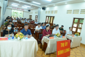 Lãnh đạo thị xã Bình Long tham dự hội nghị trực tuyến quán triệt và triển khai thực hiện Nghị quyết của Bộ Chính trị