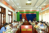 HĐND thị xã Bình Long họp chuẩn bị chương trình kỳ họp cuối năm