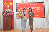 Bà Nguyễn Thị Loan được chỉ định giữ chức Phó Bí thư Thường trực Thị ủy Bình Long