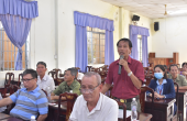 Đại biểu quốc hội tỉnh Bình Phước tiếp xúc cử tri thị xã Bình Long