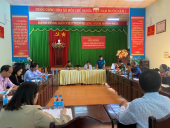 Hội đồng nghĩa vụ quân sự phường Phú Đức tổ chức Hội nghị 3 bình cử 4 công khai